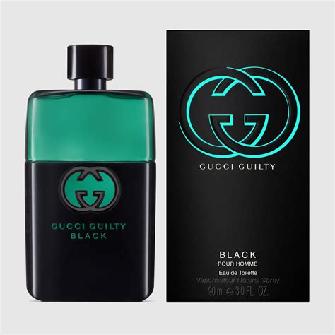 gucci mens perfume guilty black pour homme fragrantica|gucci guilty 90ml price.